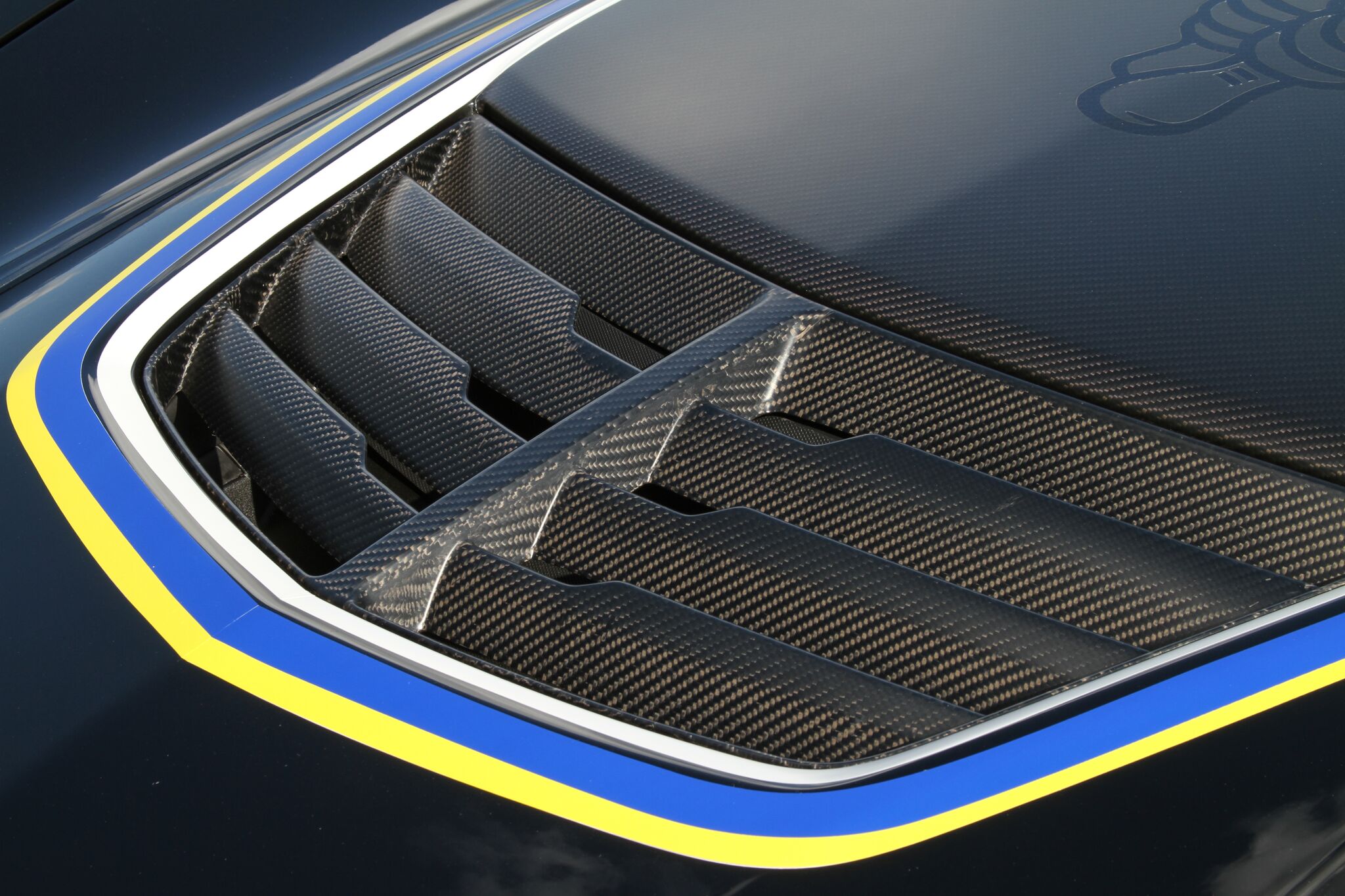 C7 Corvette ConceptZ Supercharged Z06 Nowicki Carbon Fiber Hood Insert